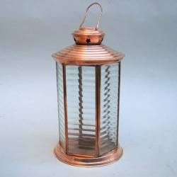 Candle Lantern 6 Side Glass