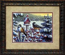 Winter Chickadees
