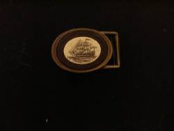 Mammoth Ivory Belt Buckle