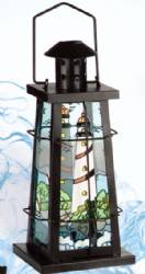 10" Lighthouse Candle Holder