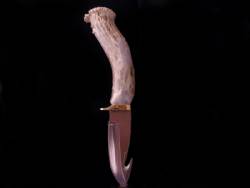 Antler Fixed Blade Knife