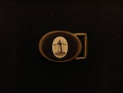 Mammoth Ivory Belt Buckle