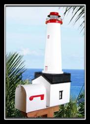 Lighthouse Mailbox Marblehead