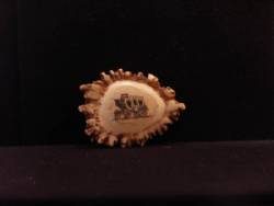 Antler Crown Belt Buckle