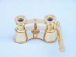 Brass Binocular w/Handle 4"