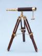 Brass and Leather Harbor Master Telescope 30"