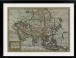 Antique map of Asia