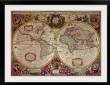 A New Land and Water Map of the Entire Earth 1630