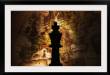 King chess piece on old world map