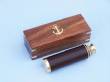 Captain's Brass and Leather Spyglass 15"