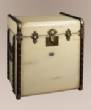 Ivory Stateroom End Table/Trunk