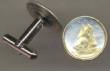 Canadian 10 cent Bluenose Sail Boat Cuff Links
