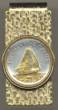 Bahamas 25 cent Sail boat Money Clip