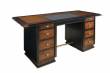 Captain's Desk Black