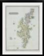 Antique map of Shetland Islands