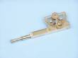 Brass Abney Level 7"