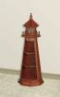 Handcrafted Oak Lighthouse 4' Cherry