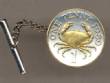 Guernsey penny Crab Tie Tack