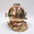 Copper And Brass Diving Helmet