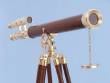 Brass and Wood Griffith Astro Telescope 64"