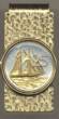 Cayman Islands 25 cent Sail boat Money Clip