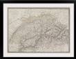 Antique map of Switzerland