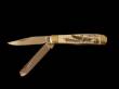 Scrimshaw 2 blade knife