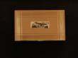 Bone Scrimshaw Business Card Holder