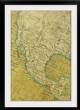 Map of United States and Mexico