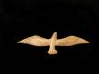Carved Eagle Brooch