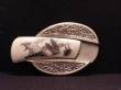 Belt Buckle With Slideout Knife